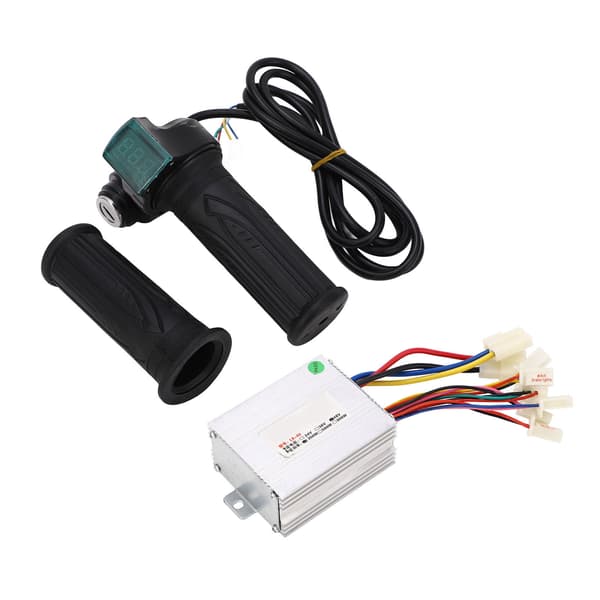 Elcykel Motor Controller Kit 48V 350W Strømdisplay med Beskyttelse og Gas til Gør-det-selv