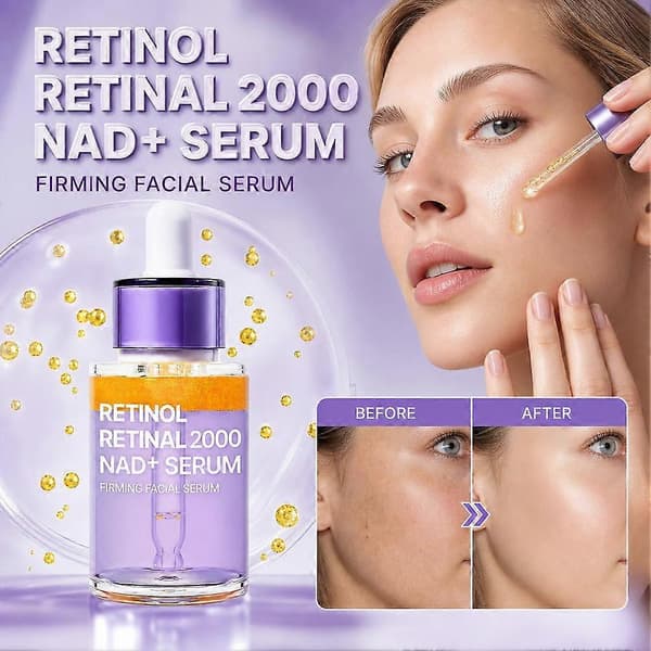 Retinol 2000 NAD+ Oppstrammende Ansiktsserum - 30ml 2