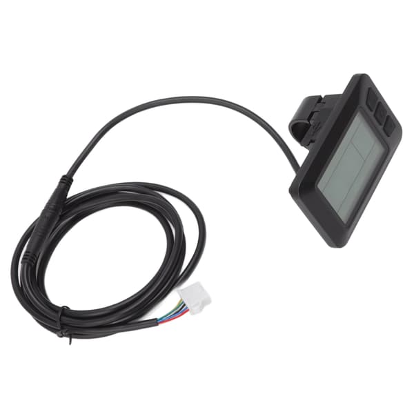 LCD Speedometer til El-cykler 24V 36V 48V 5-bens Stik Vandtæt KT Controller