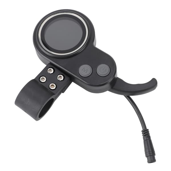 Farverigt LCD-display til elektrisk scooter 36-60V 6-benet vandtæt ABS-panel