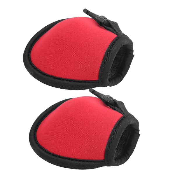 2st Bärbart Rött Neopren Vattentätt Golfbollsfodral med Krok