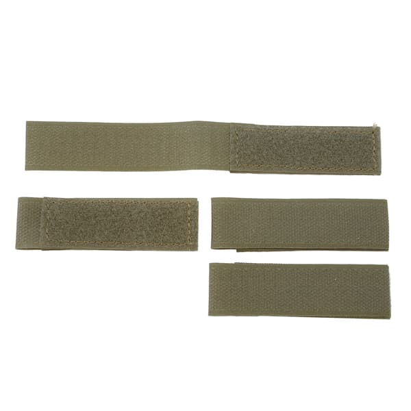 4 stk. nylon velcro-patch Molle-tilbehør til jagttræningsvest OD grøn
