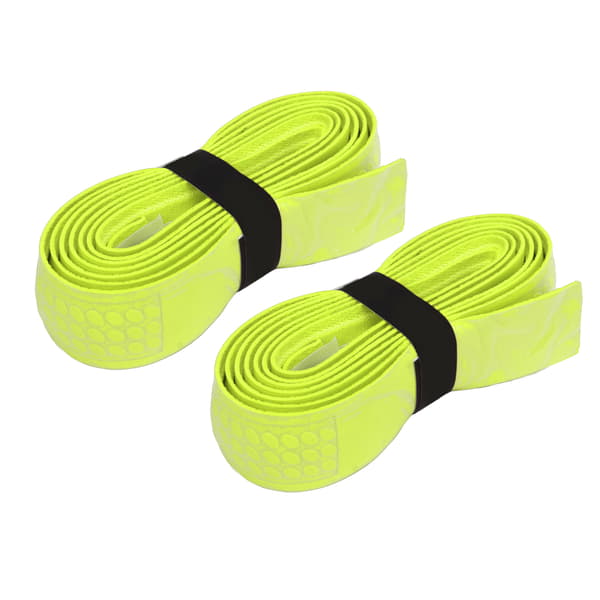 2 stk. tykt svedabsorberende gult griptape til tennis- og badmintonketchere