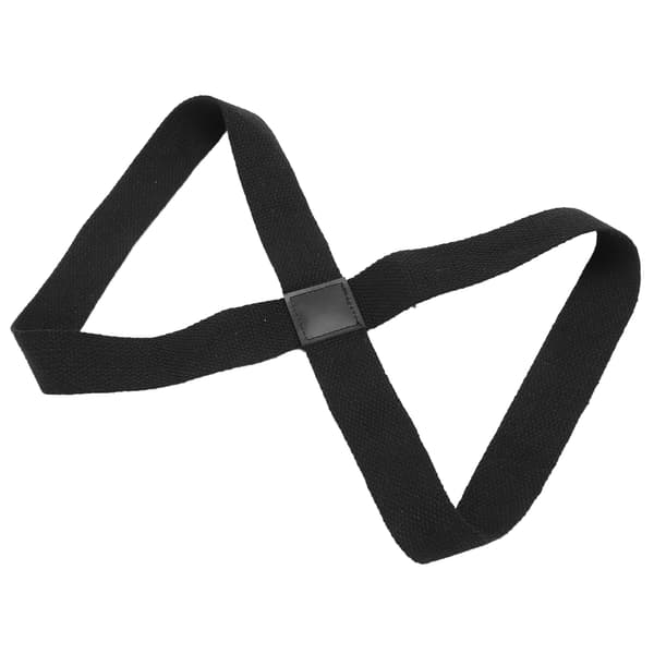 Bärbart, icke-irriterande, elastiskt yogabandsband i naturlatex för träningsövningar.