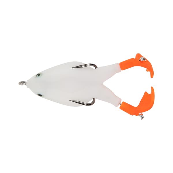 Frøfiskelokkemiddel med to propeller, fleksibel, holdbar PVC, simulation #7
