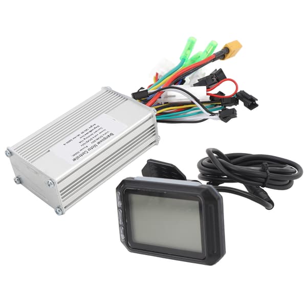 48 60V 350W Borstlös Motorstyrenhet med LCD-panel S600 för Elcykel Scooter