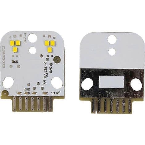 LED-chips til forlygter (ref. 63117466107) til BMW X3 G01 X4 G02 (2016-2019), citrongule LED-kørelys, R-udgave (ref. 0709)