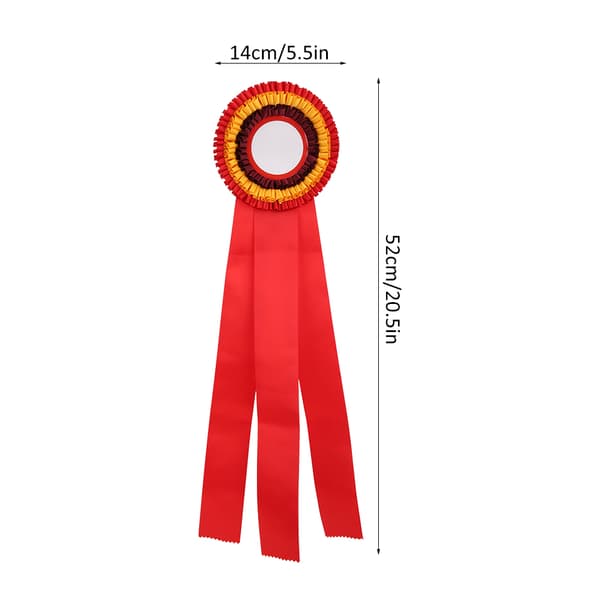 Bandmärke, Förstaplacering Medalj, Vinnarens Utsökta Trofé, Blå, Röd