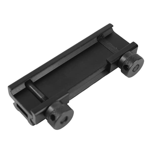 20 mm x 85 mm Picatinny-elevationsbeslag med 8 riller til kikkerter og optik