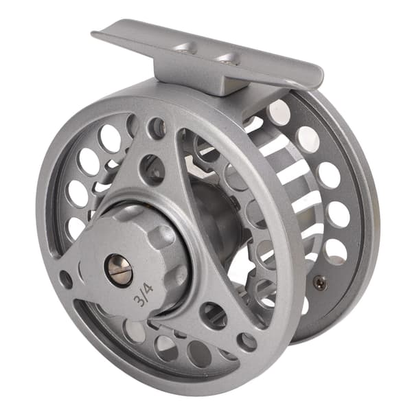 Flugfiskerulle 3/4 Helmetall Aluminium CNC Silver 75mm 184g 5kg