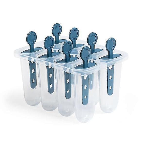 Genanvendelig isform, isværktøj, 20 cm ispindeform, dessertform (blå)