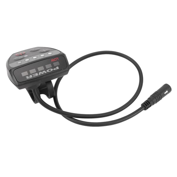 LED Display Elcykel Controller 24v 36v 48v Vandafvisende 5 Pin Kompakt ABS