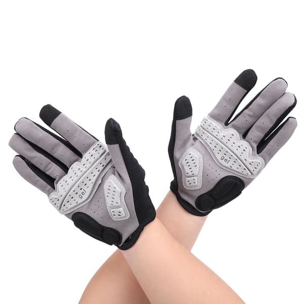 Fullfinger sykkelhansker, taktisk netting, støtdemping, antiskli, XL