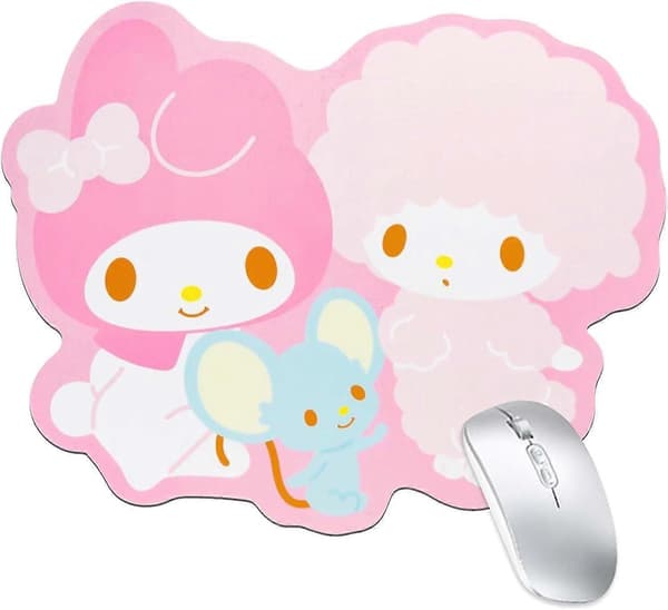 Sød musemåtte, Anime musemåtte Kawaii musemåtte til kvinder, piger og børn computer bærbar mus -
