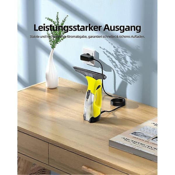 Ladekabel/lader for Kärcher vindusvaskere, europeisk standardplugg