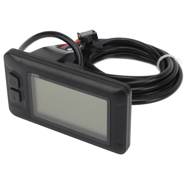 LCD-display til 36V 48V elcykel, universelt ABS-kontrolpanel til 22,2 mm styr