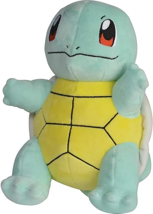 Bedårende Pokémon plyslegetøj, sæt med 3, 20 cm - Bulbasaur - Charmander - Squirtle - Blødt og nuttet