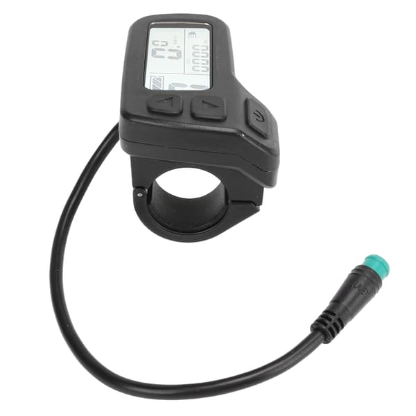 Universal 24V, 36V og 48V Elcykel LCD Display med Speedometer og Datamåler