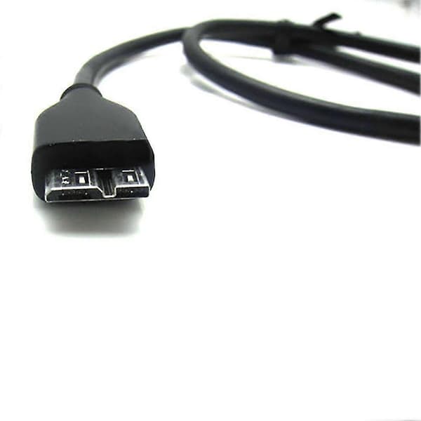 USB 3.0-kabel til dataoverførsel med den eksterne harddisk WD My Book.