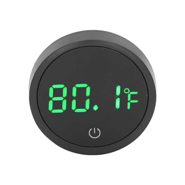 Digitalt termometer til akvarier med højpræcisions LED-display, Fahrenheit, til glas