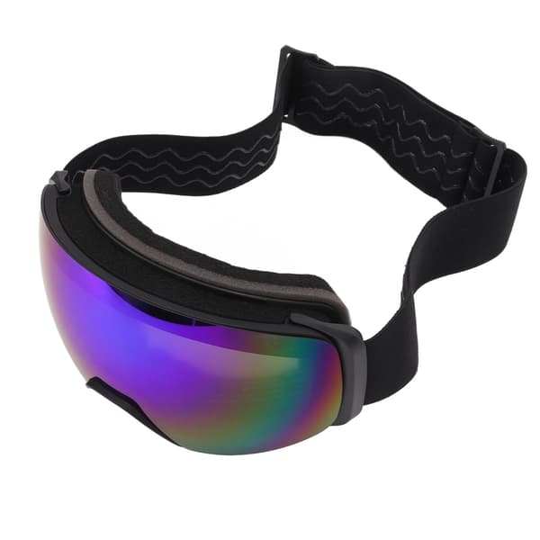 Antidugg skibriller med utskiftbare magnetiske linser, dobbeltlag, for menn og kvinner, blå.