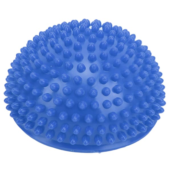 Halvsirkulær yogamassasjeball for balansetrening, berøring og muskelstyrking for barn - blå