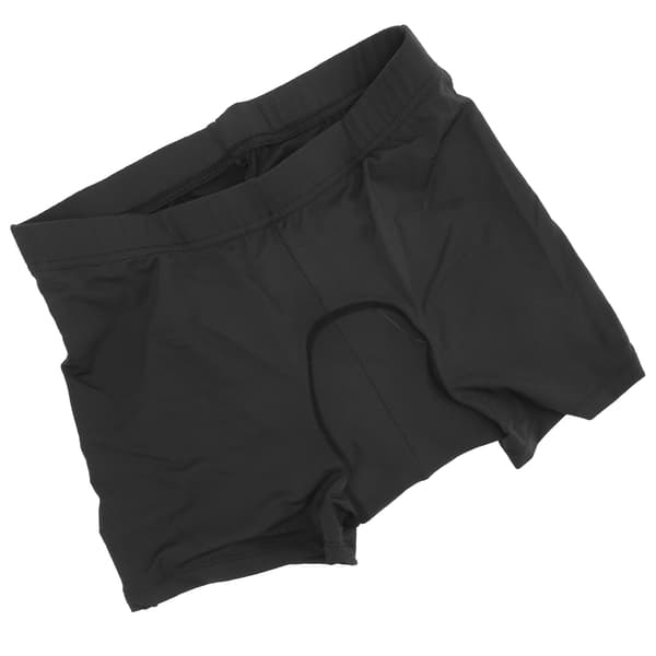 Cykeltruse 3D Polstret Sommer Åndbar Komfortabel 2XL Polyester Gel Silikone Sort