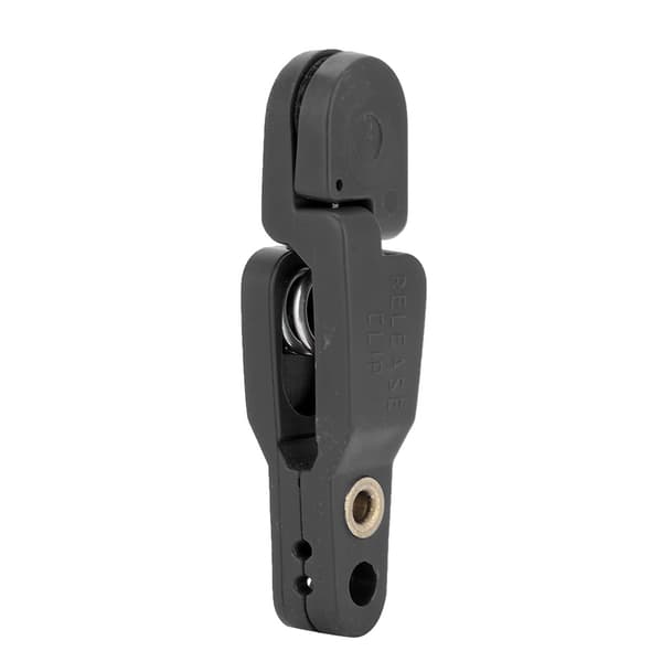 Power Grip Release Clamp för fiskebord Outrigger Downrigger, Vadderad, Svart