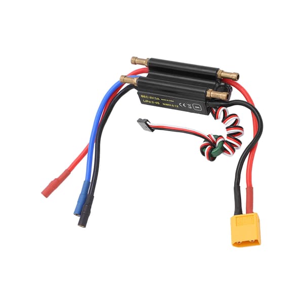 Vattentät 30A borstlös ESC för 2-4S RC-båt hastighetskontrolltillbehör för 450 mm modell