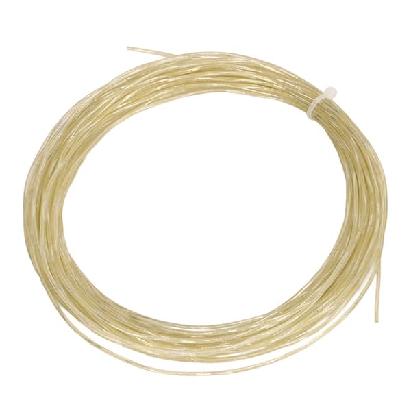 Erstatning Beige 12,2m 1,30mm Titanium Nylon Elastisk Tennisketcherstreng