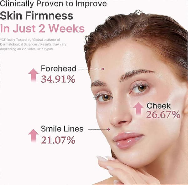 Med Pink Peptide Essence Liquid: Återfuktar, stramar upp, förbättrar ojämn hudton - XWD