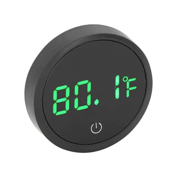 Digitalt termometer til akvarier med højpræcisions LED-display, Fahrenheit, til glas
