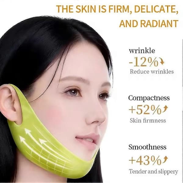 Dr.Melaxin Cactox Cooling V-Up Mask - 3D Løftende Opstrammende Ansigtsbånd til Hage- og Halskonturering