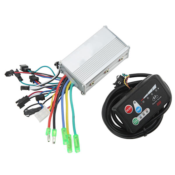 Børsteløs elcykel-controller-sæt 48V 250W 350W med LED-panel 880