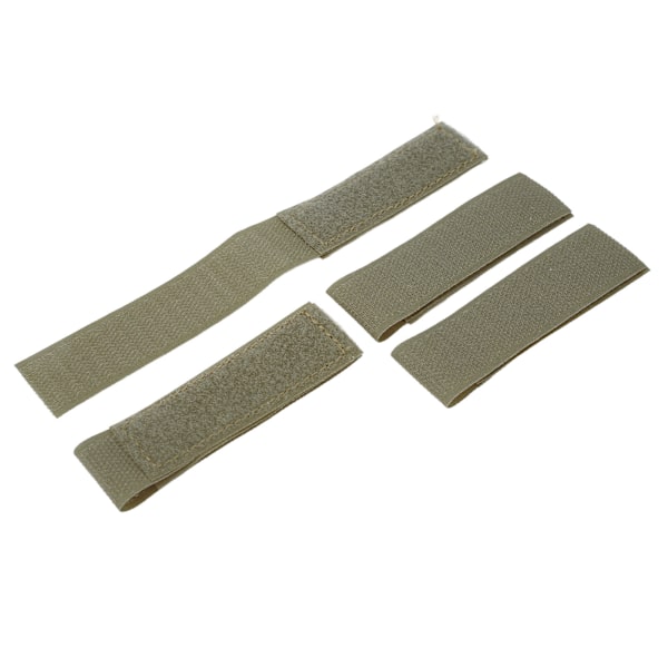 4 stk. nylon velcro-patch Molle-tilbehør til jagttræningsvest OD grøn