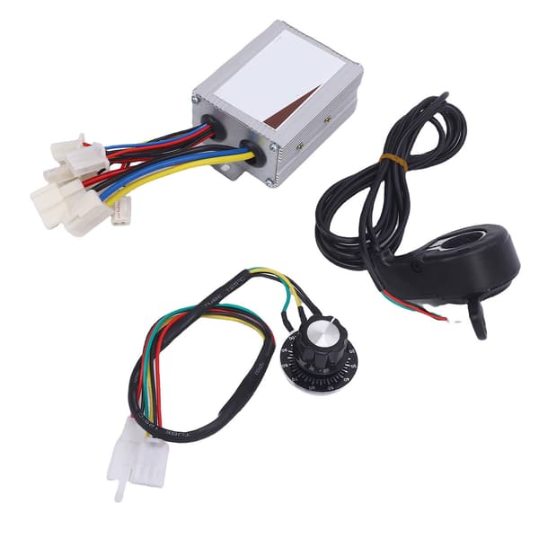 48V 500W Elcykel Motor Controller Kit med Tommelfingergas og Universal Hastighedsbegrænser