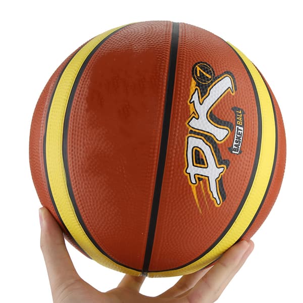 Fargerik oppblåsbar gummibasketball for voksne og barn - Minisportsspill