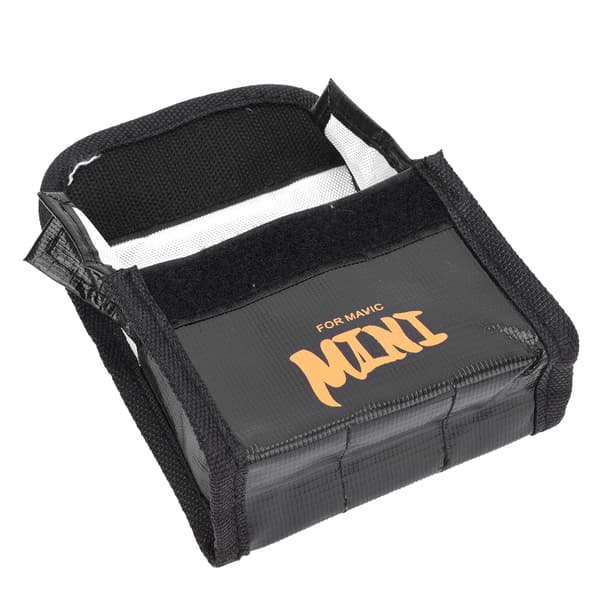 Eksplosionssikker batterikasse, højtemperaturbestandig, til Mavic Mini, sort