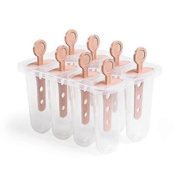 Genanvendelig isform, isværktøj, 20 cm ispindeform, dessertform (pink)