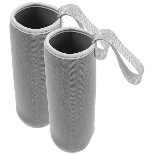 2-pack neoprenflaskhylsor, 550 ml bärbara isolerade mugghylsor, skyddshylsor för glasmuggar