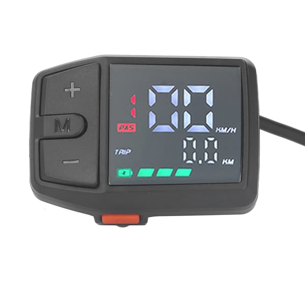 Vandtæt Multifunktionel LCD-skærm til BAFANG BBS01 BBS02 BBSHD Elcykel Kontrolpanel