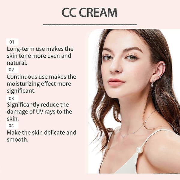CC Cream, teintkorrigerende, 3x SPF 43 UVA/UVB