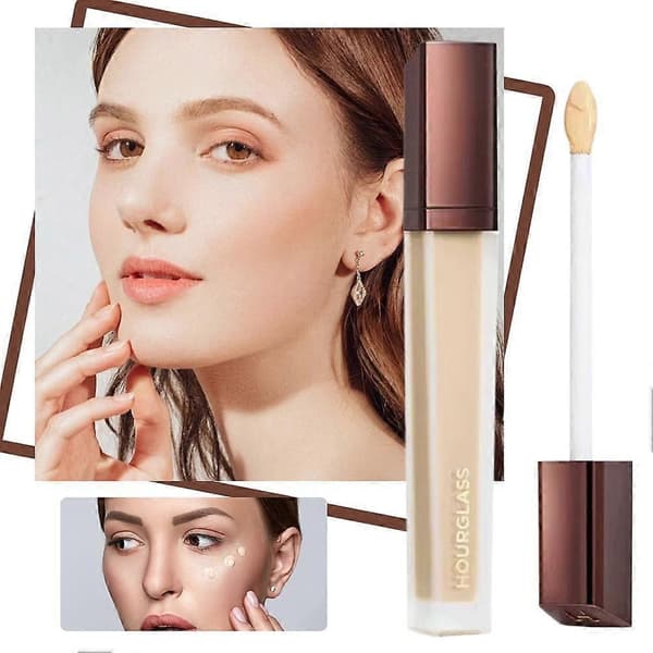 Ikke-mærkende concealer lysner og dækker akne-mærker og concealer