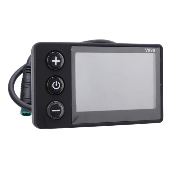Multifunktionelt vandafvisende LCD-panel til elcykler, 22,2 mm, 24V, 36V, 48V, 60V