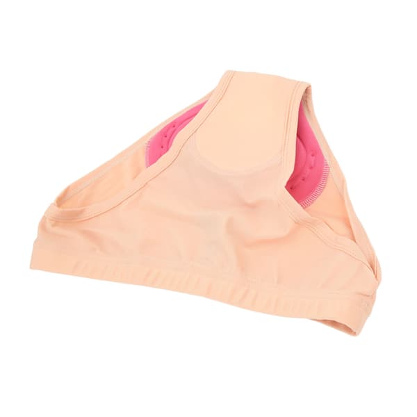 Beige 3D Elastiska Andningsbara Snabbtorkande Cykelbyxor för Kvinnor med Vaddering 2XL