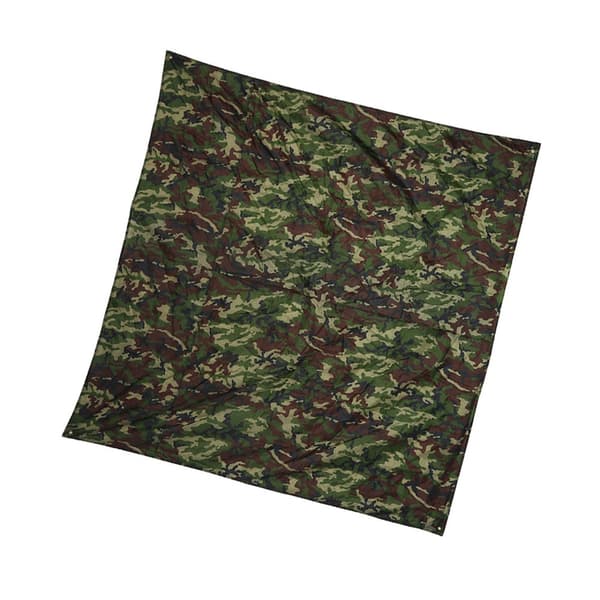 Bærbar vandtæt camouflageteltdug til udendørs camping (2*2m)
