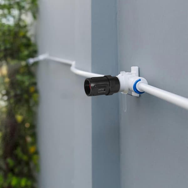 Trykreguleringsventil til drypvandingsslange
