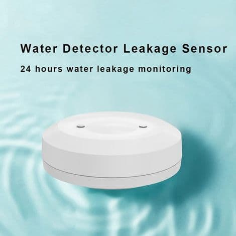 För Tuya - För ZigBee - Smart Vattenläckagedetektor - Vattenläckagesensor - Fjärrövervakning via Smart Life App