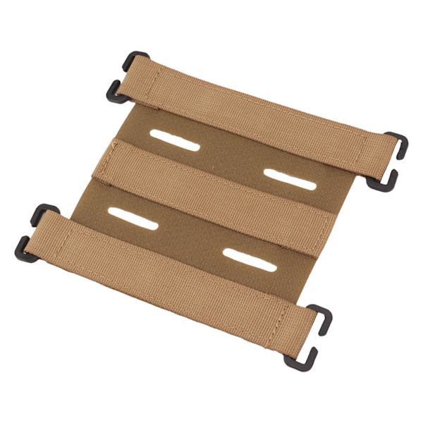 Kardborrepanel för märken och insignier, Khaki Utomhus Patch Display Ram