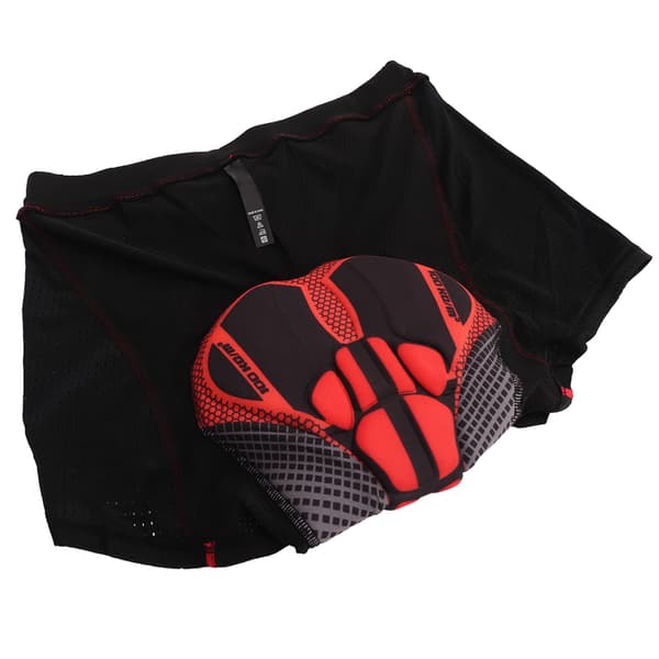 5D Polstrede Cykelshorts, Svedtransporterende, Hurtigtørrende, Åndbare, BL151 2XL Sort